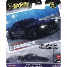 Hot Wheels Premium Modern Classics CHASE Modeliukas Nissan Skyline R32 Pandem black CHASE