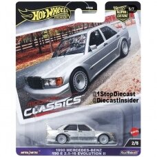 Hot Wheels Premium Modern Classics Modeliukas Mercedes Benz 190E 2,5 Evolution II