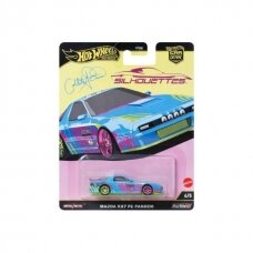 PRE-ORDER Hot Wheels Premium Super Silhouettes Modeliukas Mazda RX7 FC Pandem, various colours 4/5