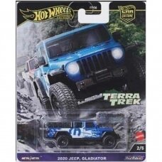 PRE-ORDER Hot Wheels Premium Terra Track Modeliukas Jeep Gladiator, grey