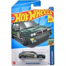 Hotwheels Lancia Delta Integrale #8, green Long Card