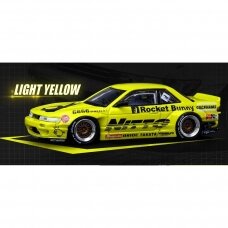 Inno64 Nissan Silvia S13 V2 Pandem Rocket Bunny, yellow