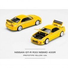 PRE-ORDER Pop Race Limited Nissan Skyline GT-R Nismo 400R, yellow