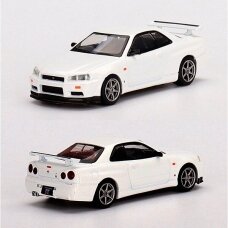 Mini GT Nissan Skyline GT-R R34 V-Spec N1, white