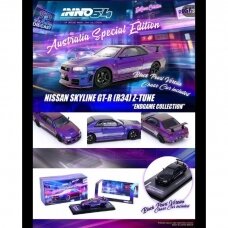 Inno64 Nissan Skyline GT-R (R34) Z-Tune *Endgame* Australia Special Edition, purple