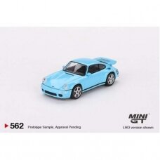 PRE-ORD3R Mini GT RUF CTR Anniversary Bayrisch, himmel blau Porsche