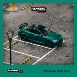 Tarmac Works Modeliukas Alfa Romeo Giulia GTAm, green metallic