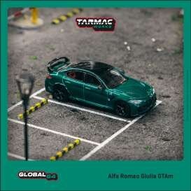 PRE-ORDER Tarmac Works Alfa Romeo Giulia GTAm, green metallic