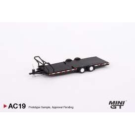 Mini GT Modeliukas Car Hauler Trailer type B, black