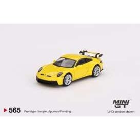 PRE-ORDER Mini GT Porsche 911 (992) GT3, yellow