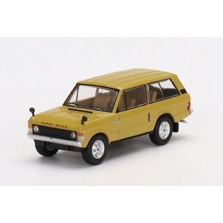 PRE-ORD3R Mini GT 1/64 1971 Range Rover, bahama gold