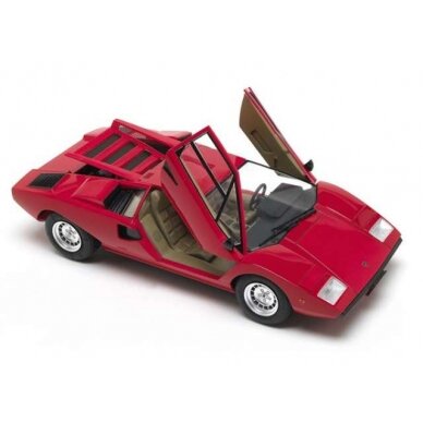 PRE-ORD3R Aoshima Modeliukas #01 Lamborghini Countach LP400, plastic modelkit