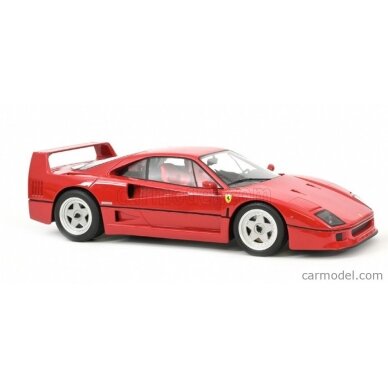 Norev Modeliukas 1/12 1987 Ferrari F40, red