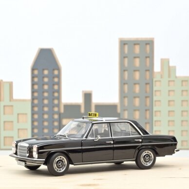 PRE-ORD3R Norev 1/18 1968 Mercedes Benz 200 Taxi, black