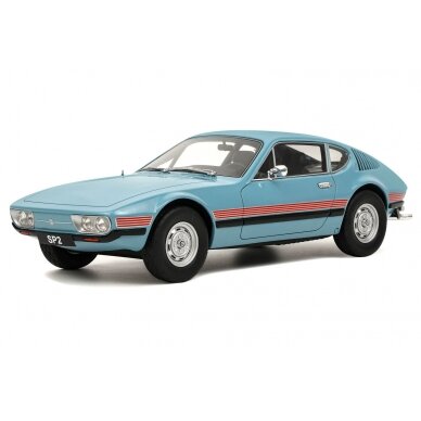 PRE-ORD3R OttOmobile Miniatures Modeliukas 1/18 1972 Volkswagen SP2 *Resin series*, niagara blue