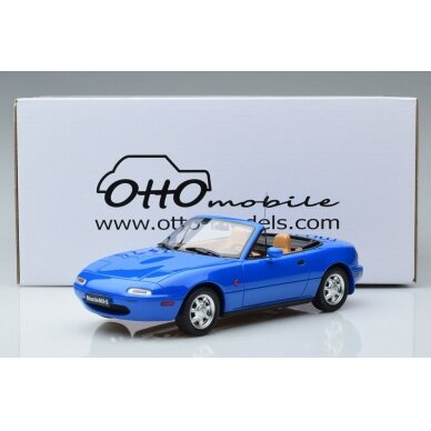 PRE-ORD3R OttOmobile Miniatures Modeliukas 1/18 1990 Mazda MX-5 NA *Resin series*, blue