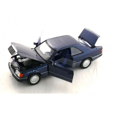 PRE-ORD3R Norev 1/18 1990 Mercedes-Benz 300 CE-24 Coupé, blue