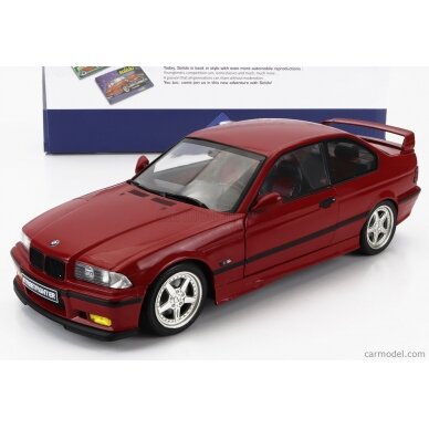 Solido Modeliukas 1/18 1994 BMW M3 (E36) Streetfighter, red