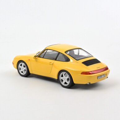 PRE-ORD3R Norev 1/18 1994 Porsche 911 Carrera, yellow