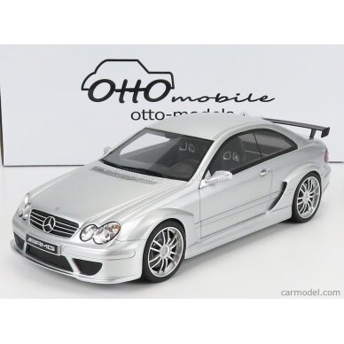 OttOmobile Miniatures Modeliukas 1/18 2004 Mercedes-Benz C209 Coupe CLK DTM *Resin series*, brilliant silver