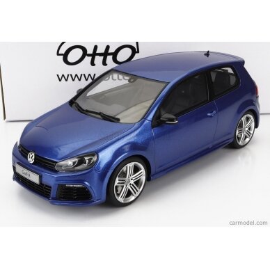 PRE-ORD3R OttOmobile Miniatures 1/18 2010 Volkswagen Golf VI R *Resin series*, blue