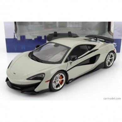 PRE-ORD3R Solido Modeliukas 1/18 2018 McLaren 600LT F1, silver