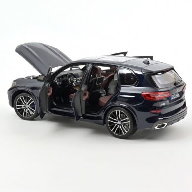 PRE-ORD3R Norev Modeliukas 1/18 2019 BMW X5, blue