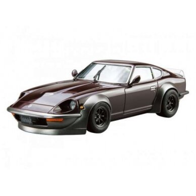 PRE-ORD3R Aoshima Modeliukas 1/24 Nissan S30 Fairlady Z Aero Custom, plastic modelkit