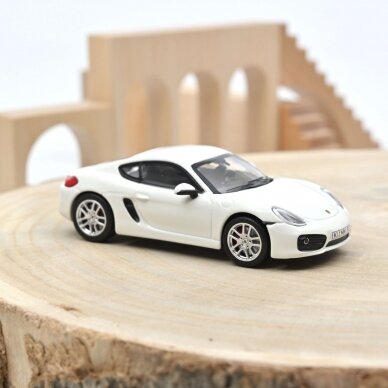 PRE-ORD3R Norev Modeliukas 1/43 2013 Porsche Cayman S, white