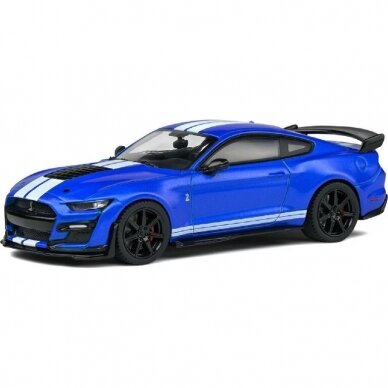 PRE-ORD3R Solido Modeliukas 1/43 2020 Ford Mustang GT500, blue metallic