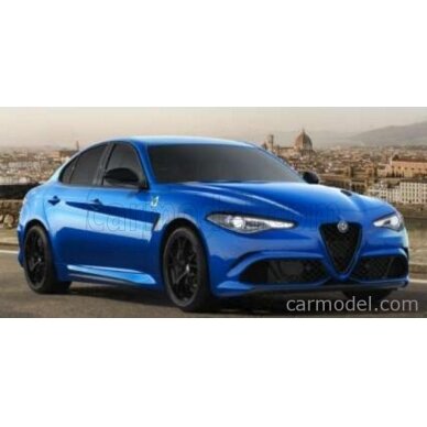 PRE-ORD3R Solido Modeliukas 1/43 Alfa Romeo Giulia Quadrifoglio, blue