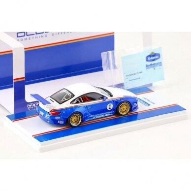 PRE-ORD3R Tarmac Works Modeliukas 1/43 Old & New 997 #1, blue/white