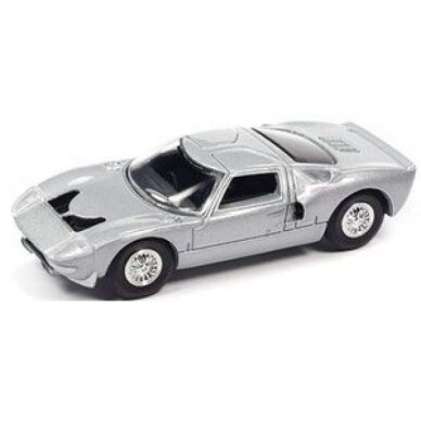 PRE-ORD3R Auto World Modeliukas 1965 Ford GT40 MK1, Silver