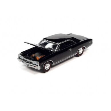 PRE-ORD3R Auto World Modeliukas 1967 Chevrolet Chevelle SS, Tuxedo Black