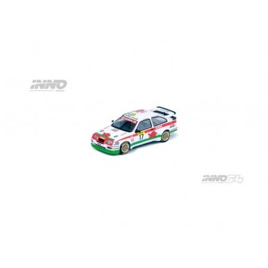 PRE-ORD3R Inno64 1984 Ford Sierra RS500 Cosworth #17 WTCC Spa 24H, white/red/green