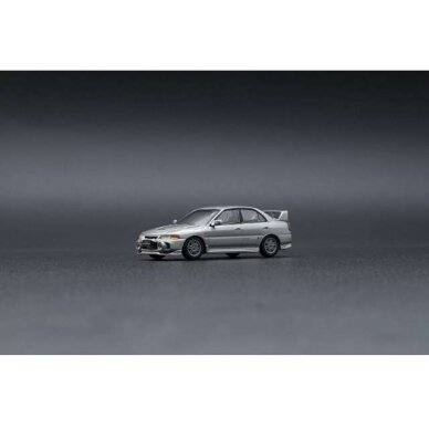 BM Creations Modeliukas 1996 Mitsubishi Lancer Evolution IV, silver