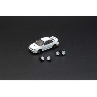 PRE-ORD3R BM Creations Modeliukas 2001 Subaru Impreza WRX LHD, white