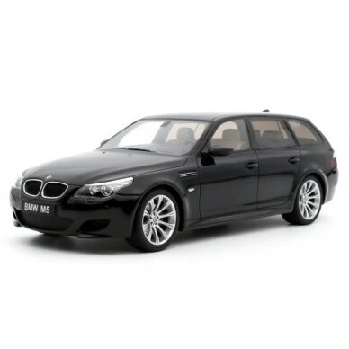 PRE-ORD3R OttOmobile Miniatures Modeliukas 2004 BMW E61 M5 *Resin series*, black