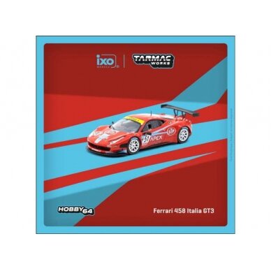 PRE-ORD3R Tarmac Works 2011 Ferrari 458 Italia GT3 #51 D.Brown/G.Geddie