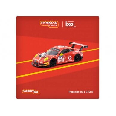 PRE-ORD3R Tarmac Works 2018 Porsche 911 GT3 R #2 M. Bockmann/S. Jans/L. Luhr/J-E. Slooten Nurburgring 24h, red