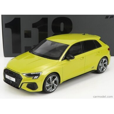 PRE-ORD3R GT Spirit Modeliukas 2020 Audi S3 Sportback *Resin Series*, yellow