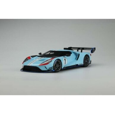 PRE-ORD3R GT Spirit 2021 Ford GT Mk.2 #1 *Resin Series*, turquoise blue