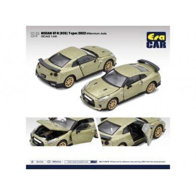 PRE-ORD3R Era Car 2022 Nissan GT-R (R35) T-spec, milennium jade