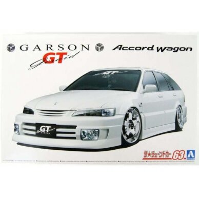PRE-ORD3R Aoshima #63 1997 Honda Garson Geraid GT CF6 Accord Wagon, plastic modelkit