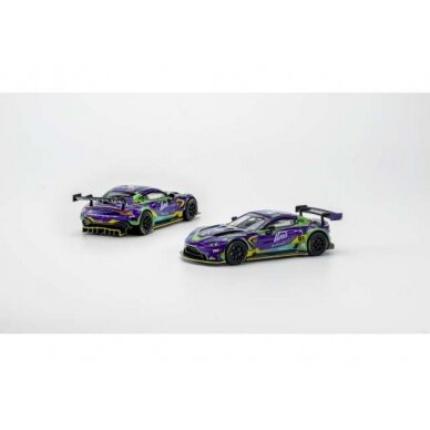 PRE-ORD3R Pop Race Limited Aston Martin Vantage GT3 EVA RT Test Type-01, purple/green