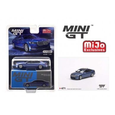 PRE-ORD3R Mini GT BMW Alpina B7 xDrive Alpina, blue metallic