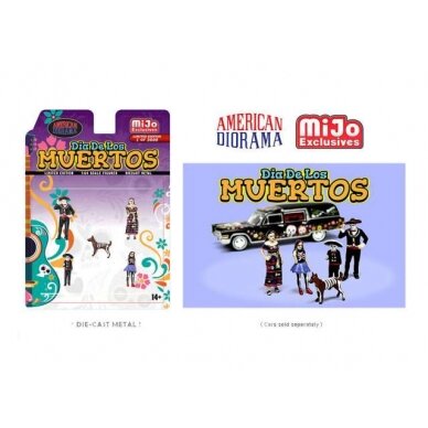 PRE-ORD3R American Diorama Dia De Los Muertos Figure set, various (Car Not Included !!)