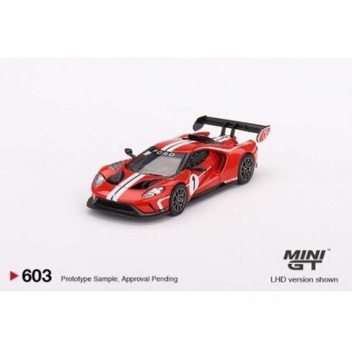 Mini GT Modeliukas Ford GT MK II #013, rosso alpha