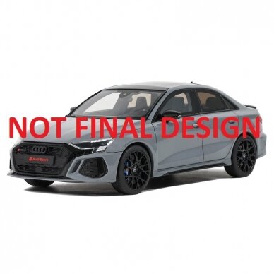 PRE-ORD3R GT Spirit Modeliukas 2022 Audi RS3 Sedan Performance Edition *Resin Series*, nardo grey