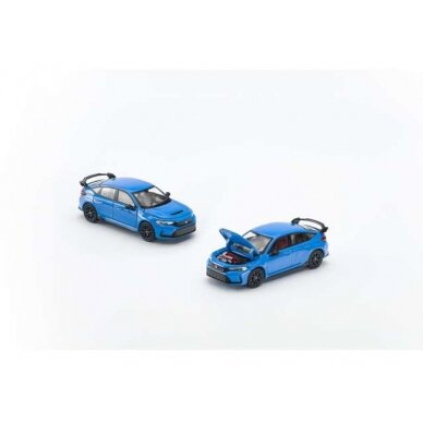 PRE-ORD3R Pop Race Limited Modeliukas Honda Civic Type R FL5, boost blue pearl